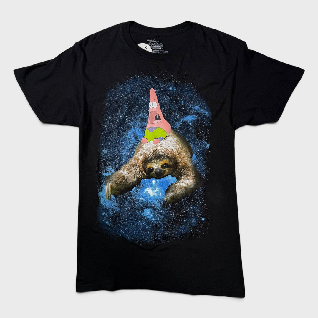 Nickelodeon Patrick &amp; Sloth tee black S