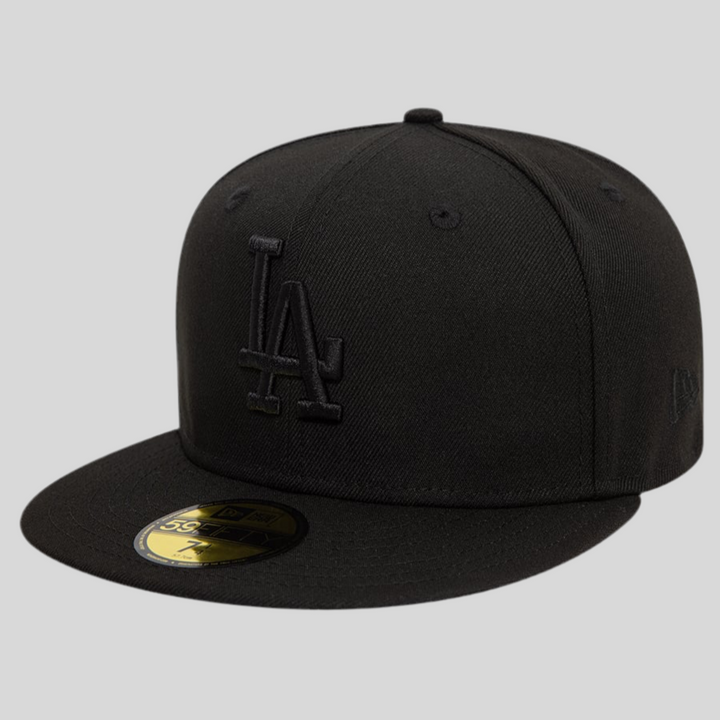 New Era League Essential 59Fifty LA Dodgers blk/blk - Shop-Tetuan