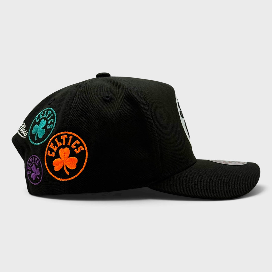 Mitchell &amp; Ness NBA 404 Club Neon Pro Snapback B Celtics black