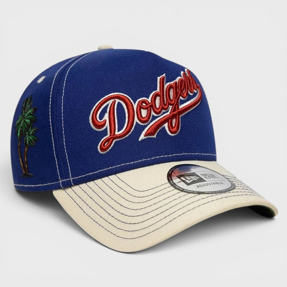 New Era MLB City Icon 9Forty E-Frame LA Dodgers blue/cream - Shop-Tetuan