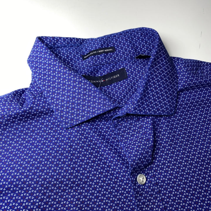 Tommy Hilfiger Regular Fit Shirt blue L - Shop-Tetuan