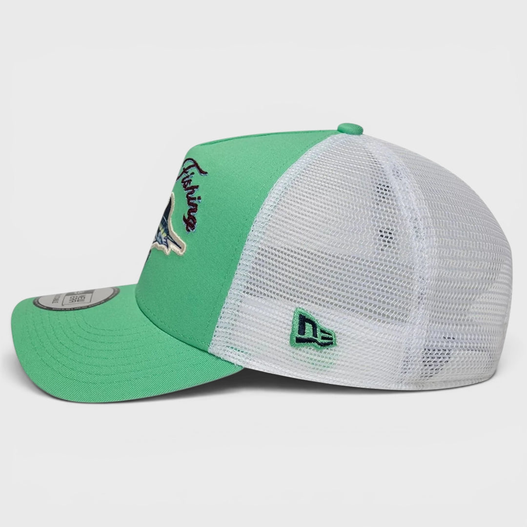 New Era Fishing 9Forty A-Frame Trucker open green - Shop-Tetuan