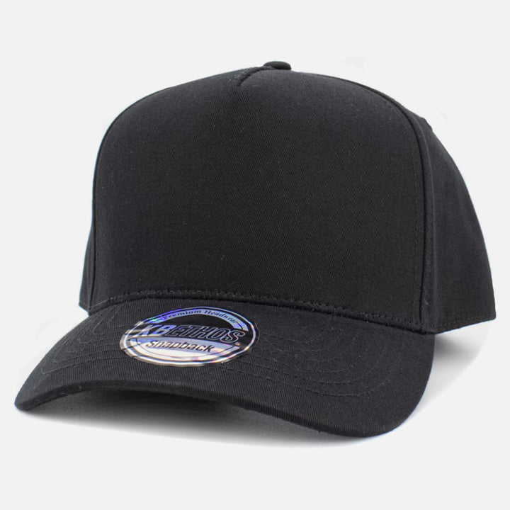 KB Ethos 5 Panel Baseball Cap black - Shop-Tetuan