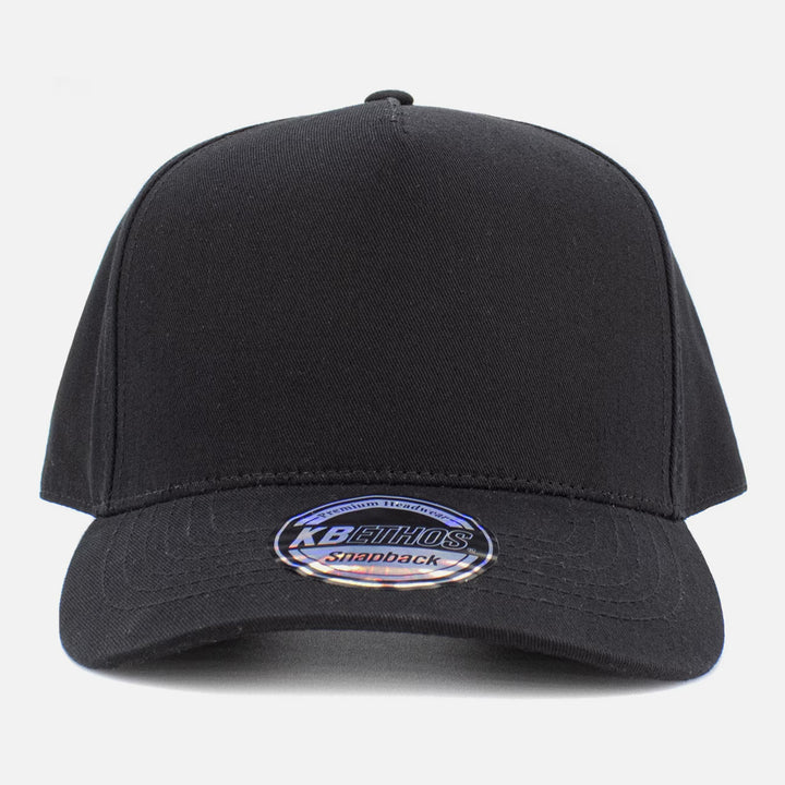KB Ethos 5 Panel Baseball Cap black - Shop-Tetuan