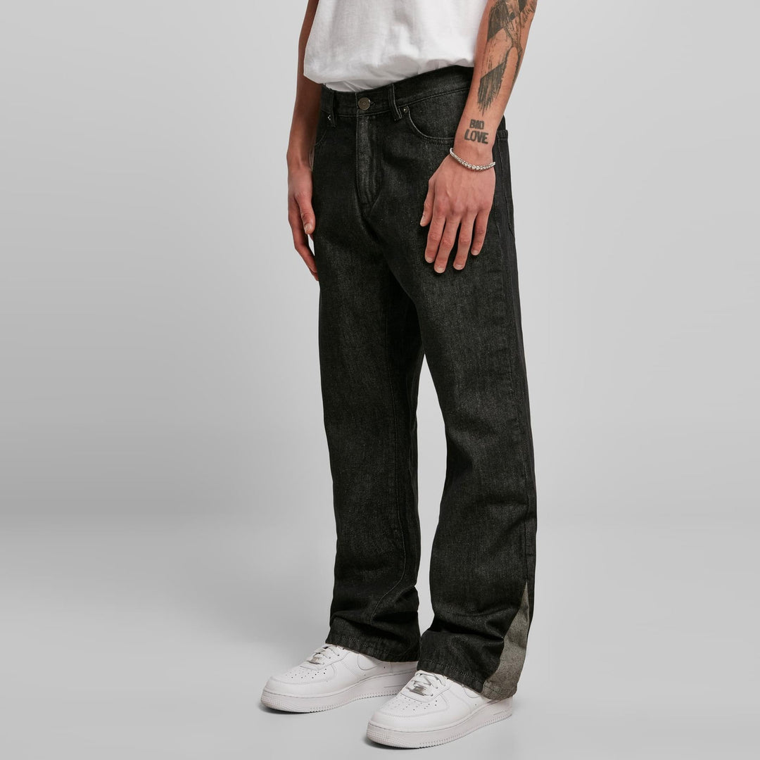 Urban Classics Organic Triangle Denim black washed - Shop-Tetuan
