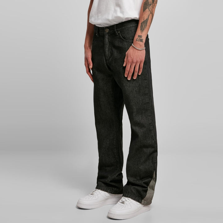 Urban Classics Organic Triangle Denim black washed - Shop-Tetuan