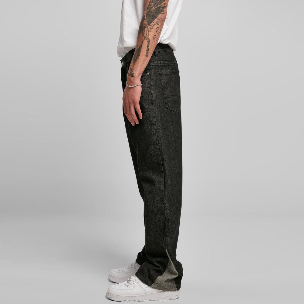 Urban Classics Organic Triangle Denim black washed - Shop-Tetuan
