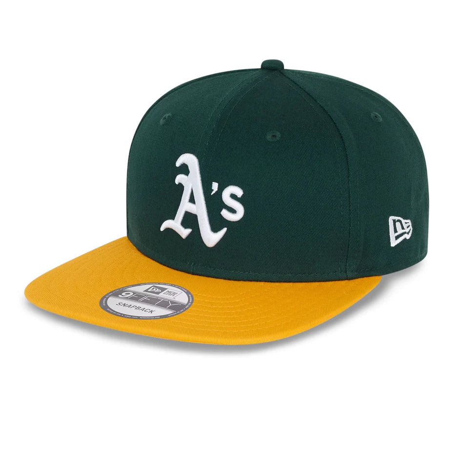 New Era MLB Essential 9Fifty O Athletics green/yellow - Shop-Tetuan