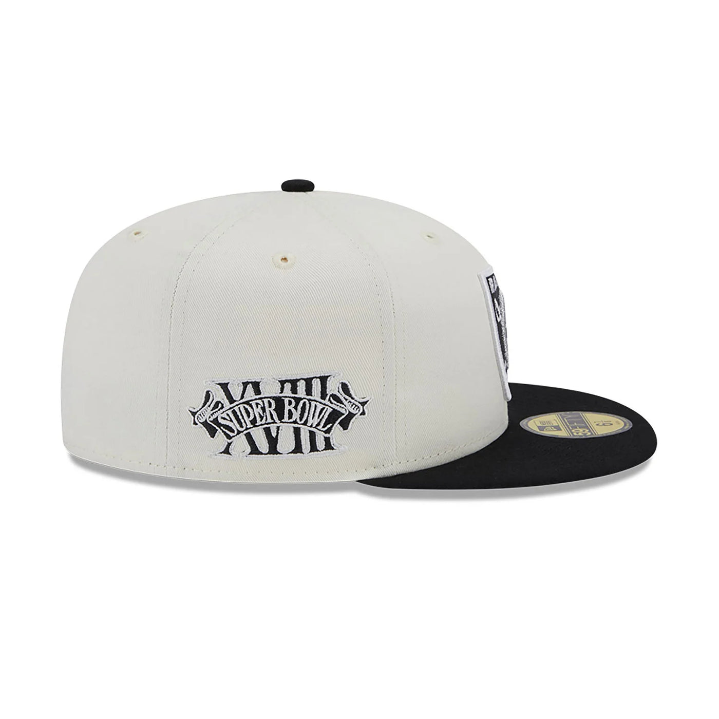 New Era Chrome White 59Fifty LV Raiders white/black