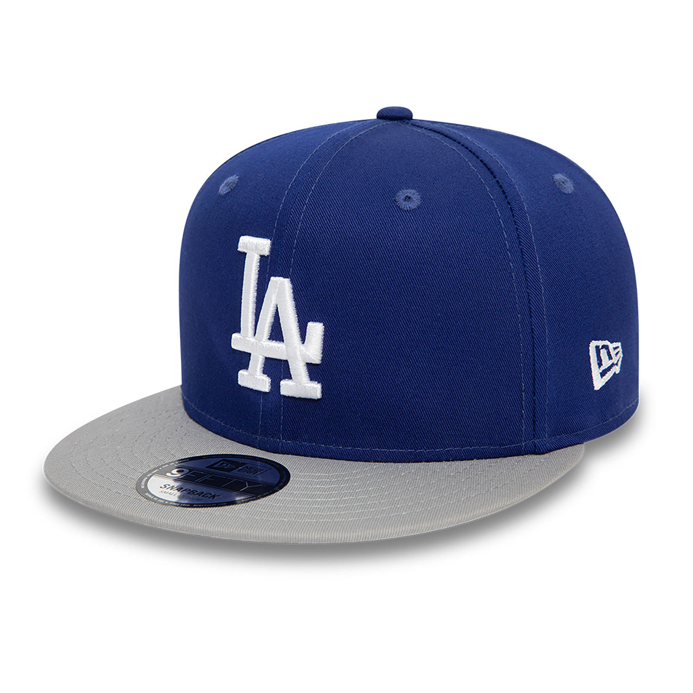 New Era Contrast Side Patch 9Fifty LA Dodgers blue/grey - Shop-Tetuan
