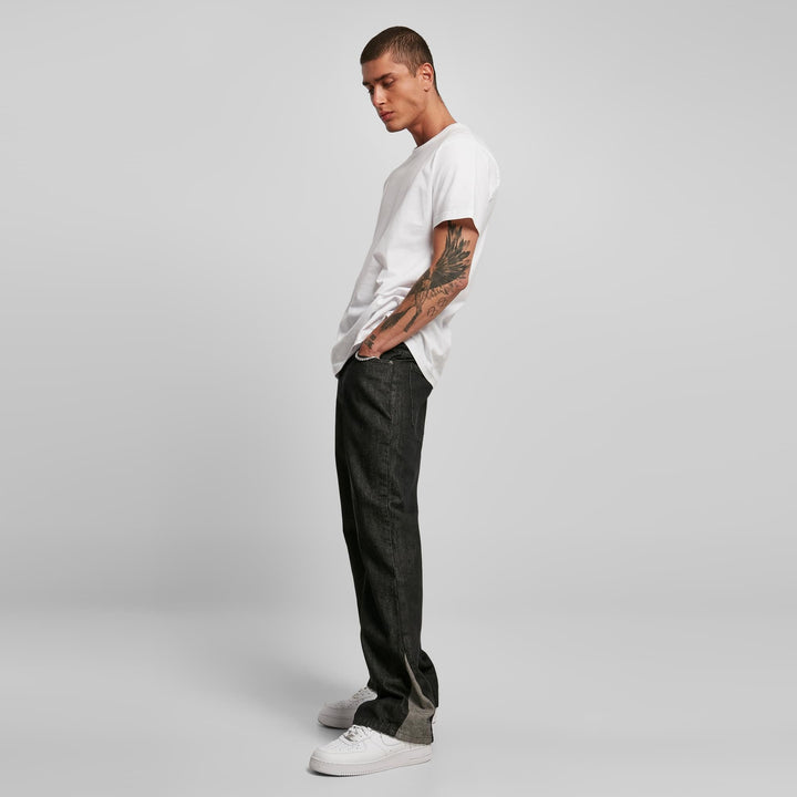 Urban Classics Organic Triangle Denim black washed - Shop-Tetuan