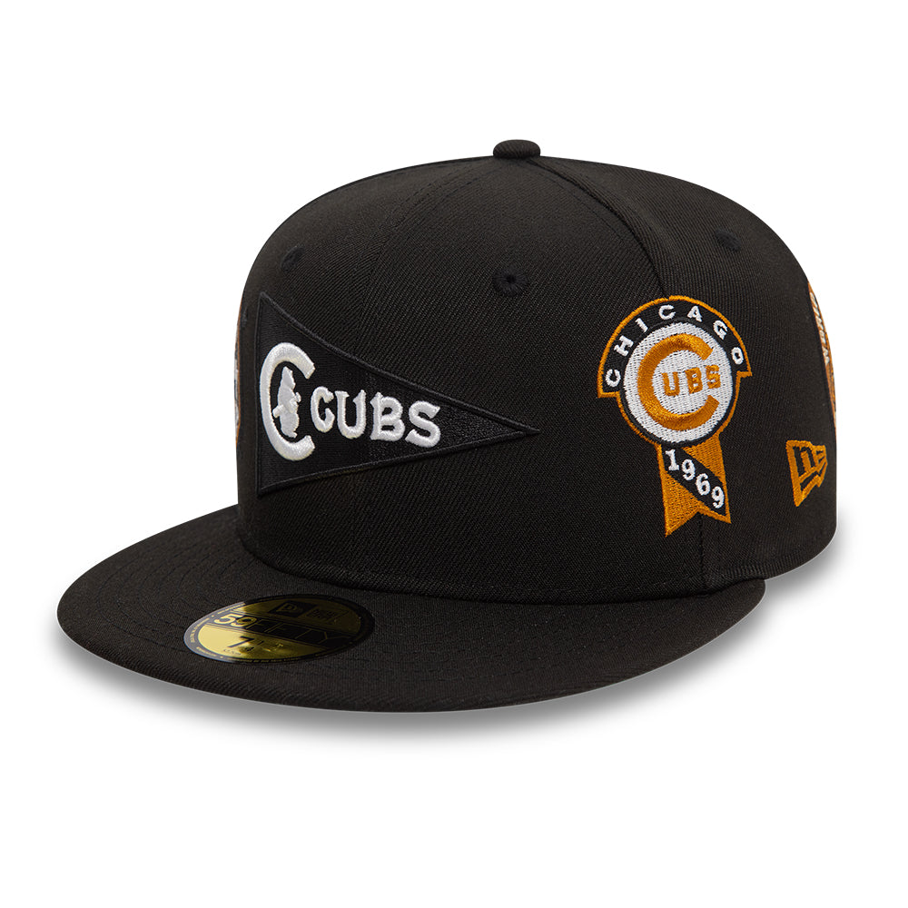 New Era MLB Cooperstown 59Fifty C Cubs black - Shop-Tetuan