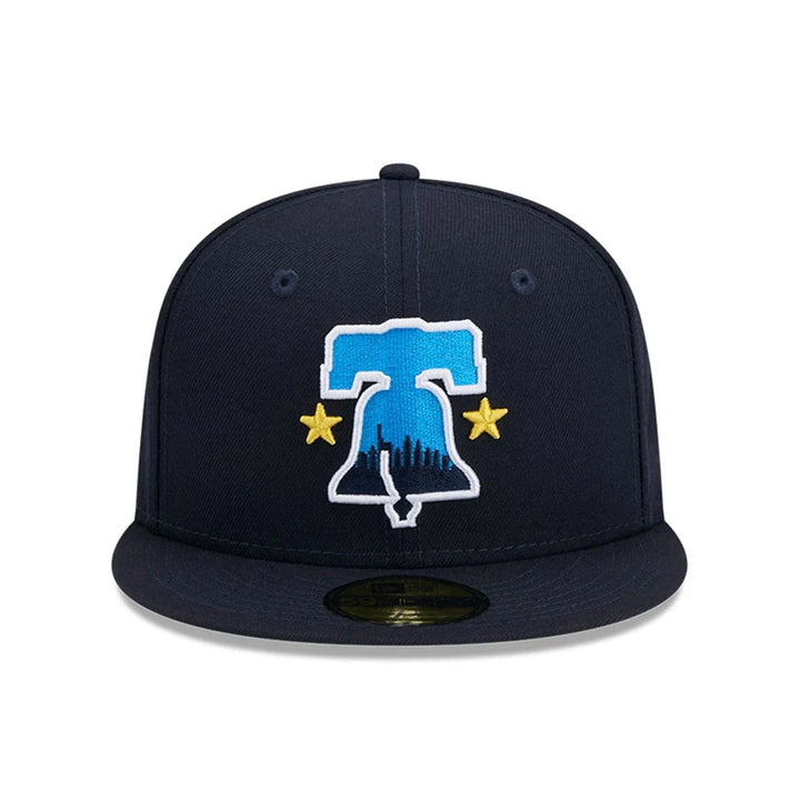 New Era MLB City Connect 2025 59Fifty P Phillies navy - Shop-Tetuan