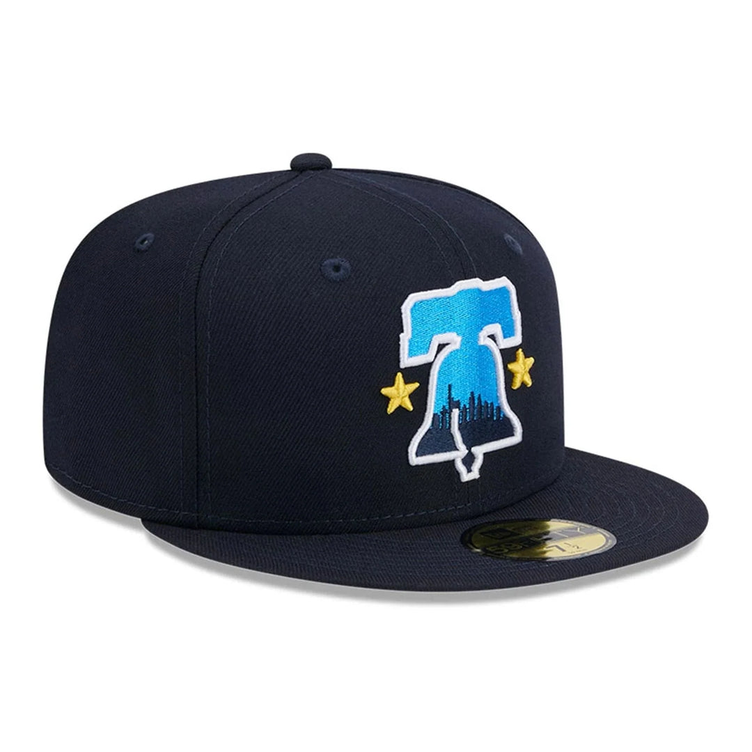 New Era MLB City Connect 2025 59Fifty P Phillies navy - Shop-Tetuan