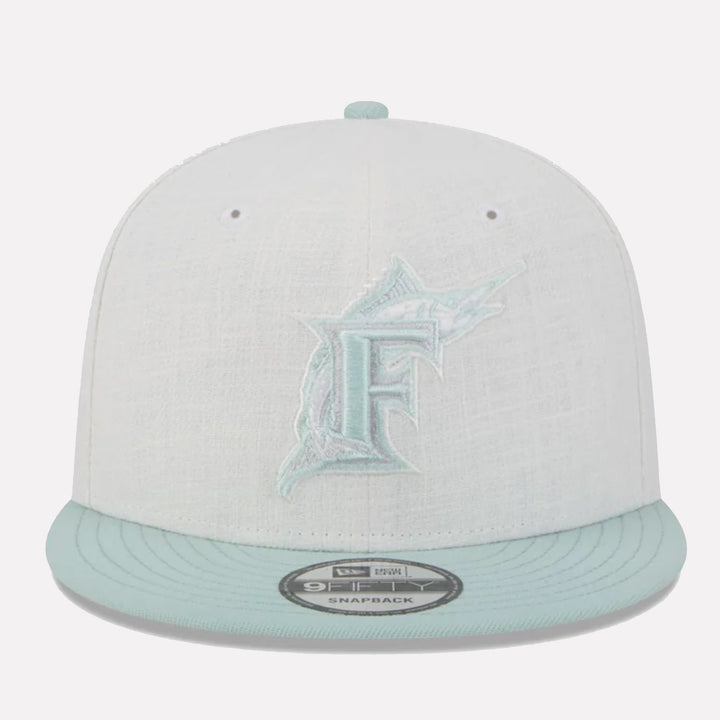 New Era Minty Breeze Logo Select 9Fifty M Marlins grey/mint - Shop-Tetuan