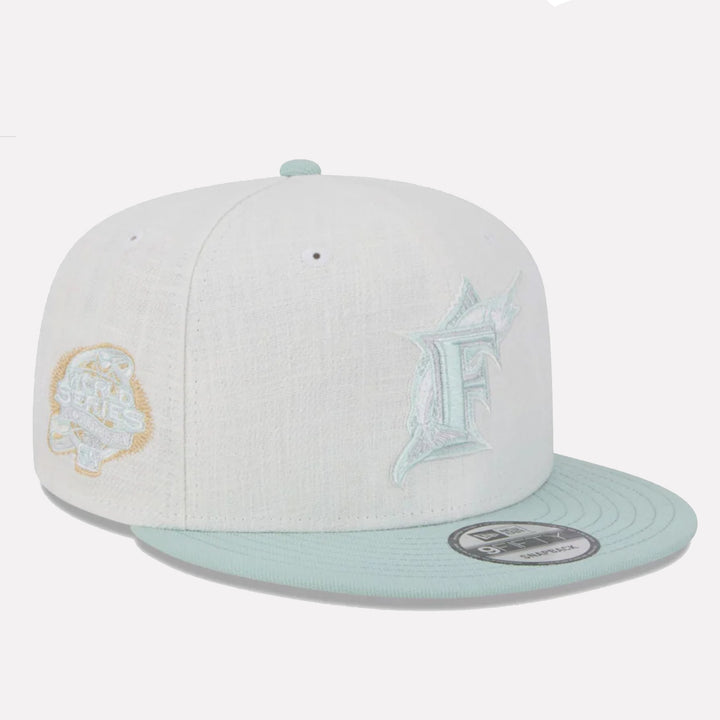 New Era Minty Breeze Logo Select 9Fifty M Marlins grey/mint - Shop-Tetuan