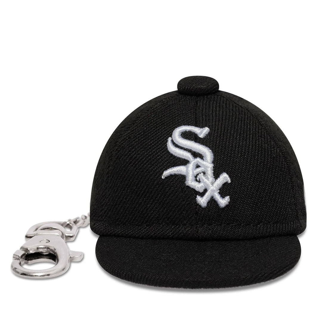 New Era MLB Mini Cap Key Chain C White Sox black - Shop-Tetuan