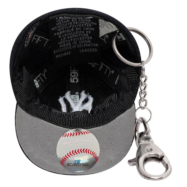 New Era MLB Mini Cap Key Chain NY Yankees navy - Shop-Tetuan