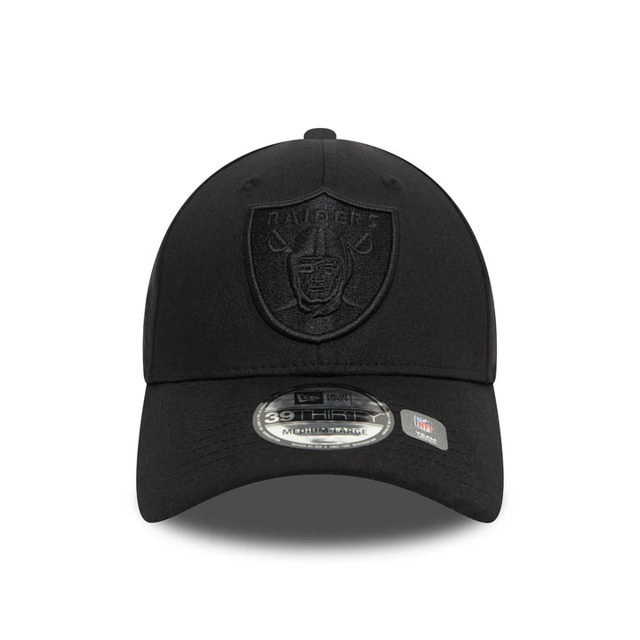 New Era Monochrome 39Thirty LV Raiders Stretch Fit Cap black - Shop-Tetuan