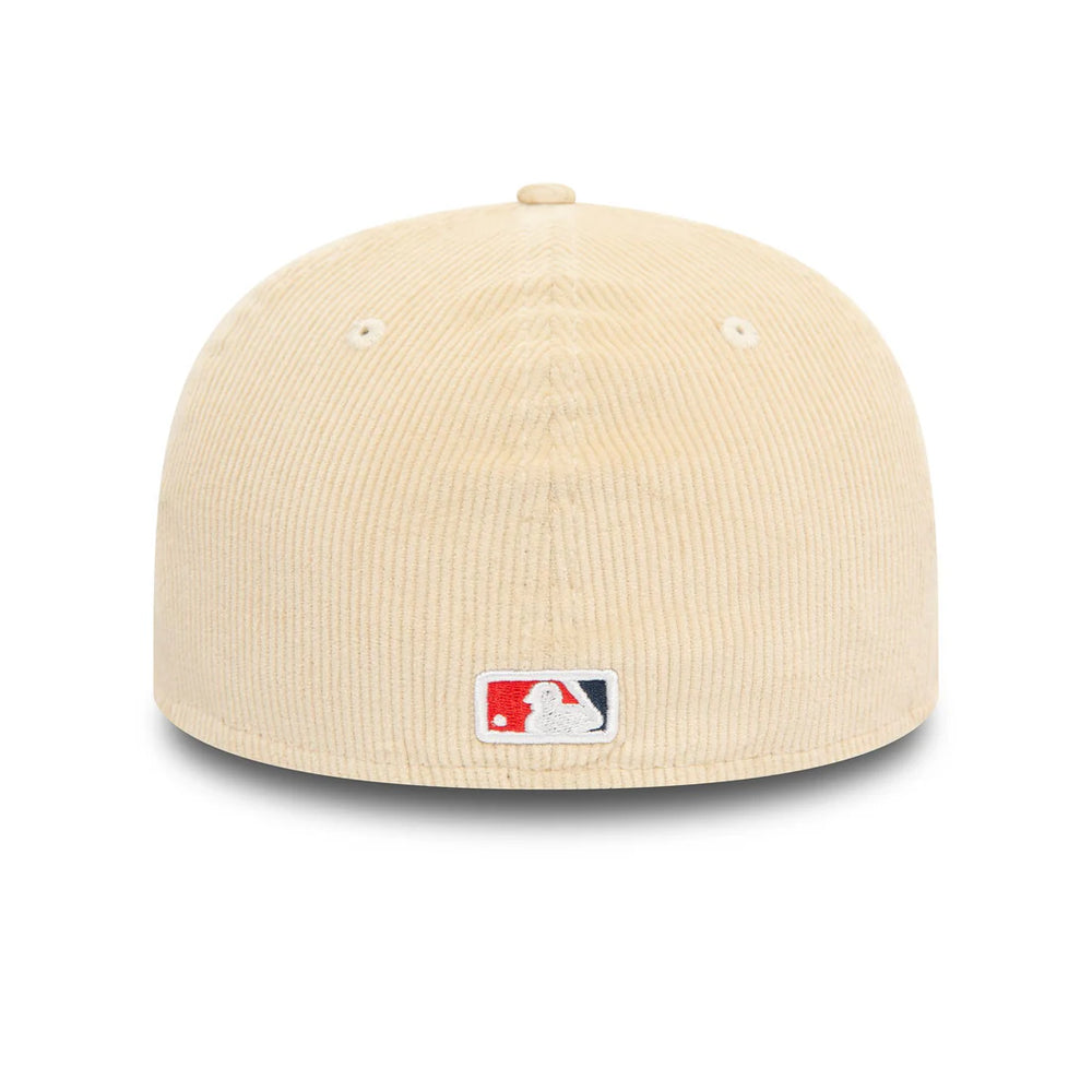 New Era Cord Low Profile 59Fifty NY Yankees light beige/navy - Shop-Tetuan