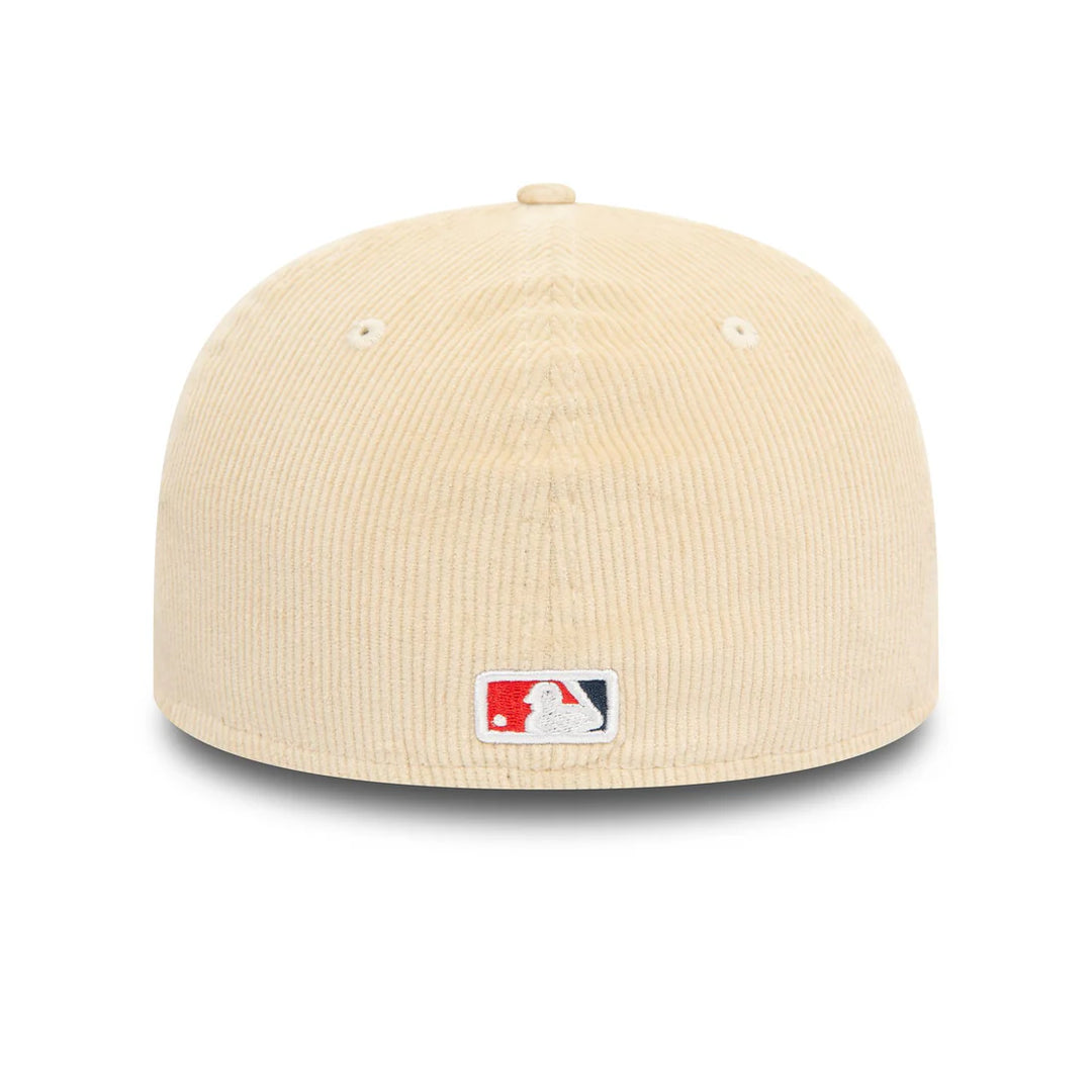 New Era Cord Low Profile 59Fifty NY Yankees light beige/navy - Shop-Tetuan