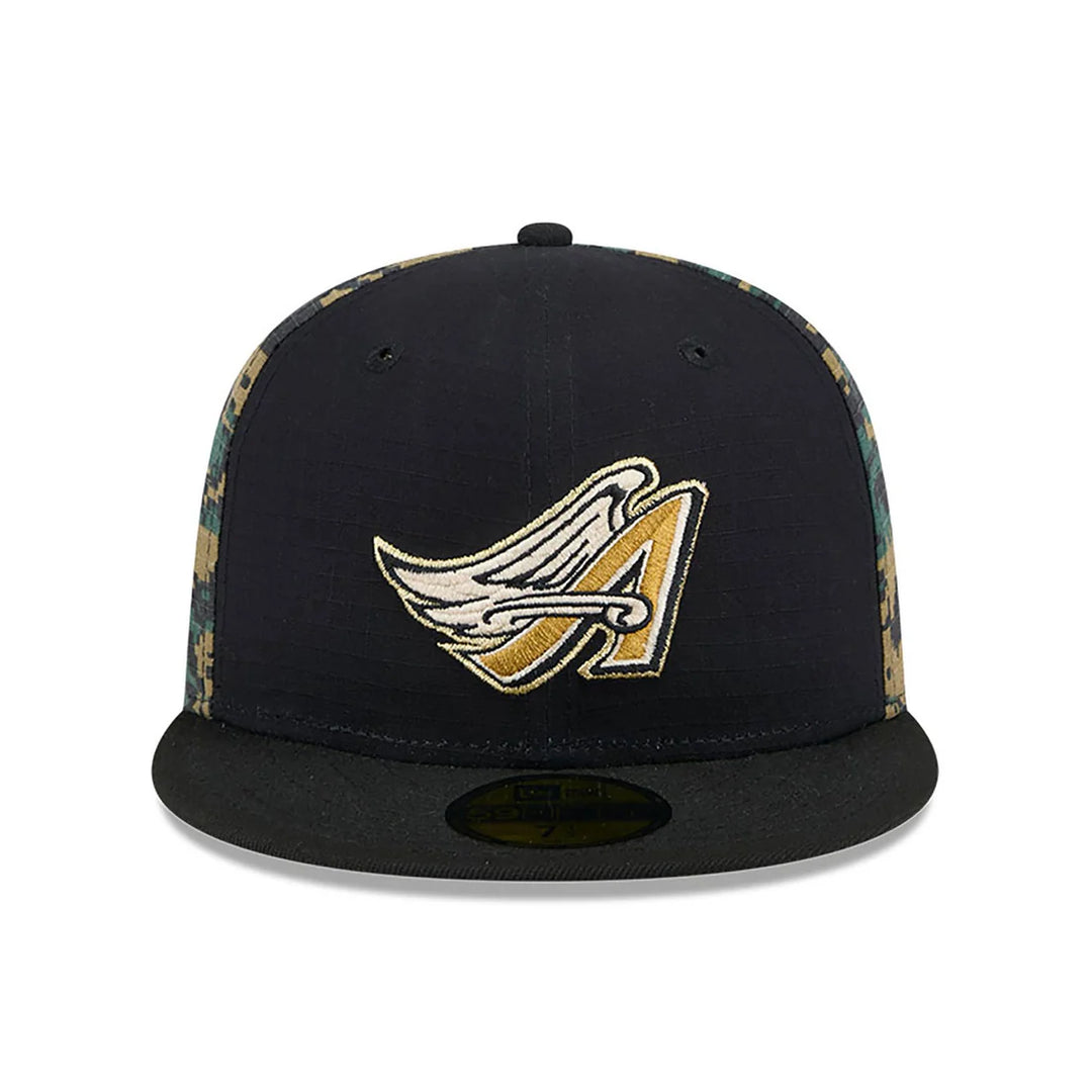 New Era Classic Digi Camo 59Fifty LA Angels black - Shop-Tetuan