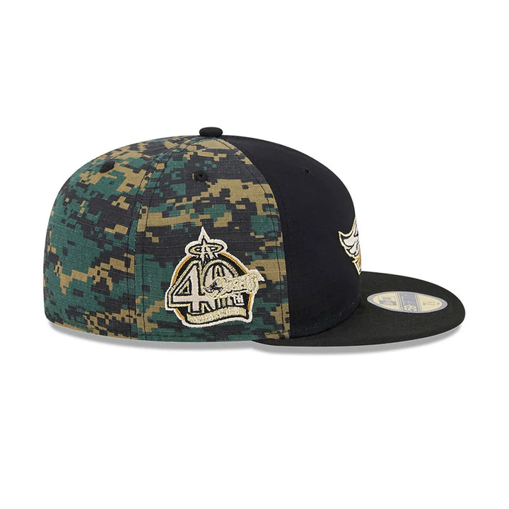 New Era Classic Digi Camo 59Fifty LA Angels black - Shop-Tetuan