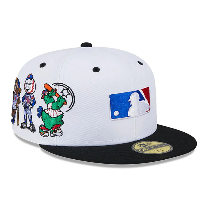 New Era National League Logo MLB League Mascots white/black - Shop-Tetuan