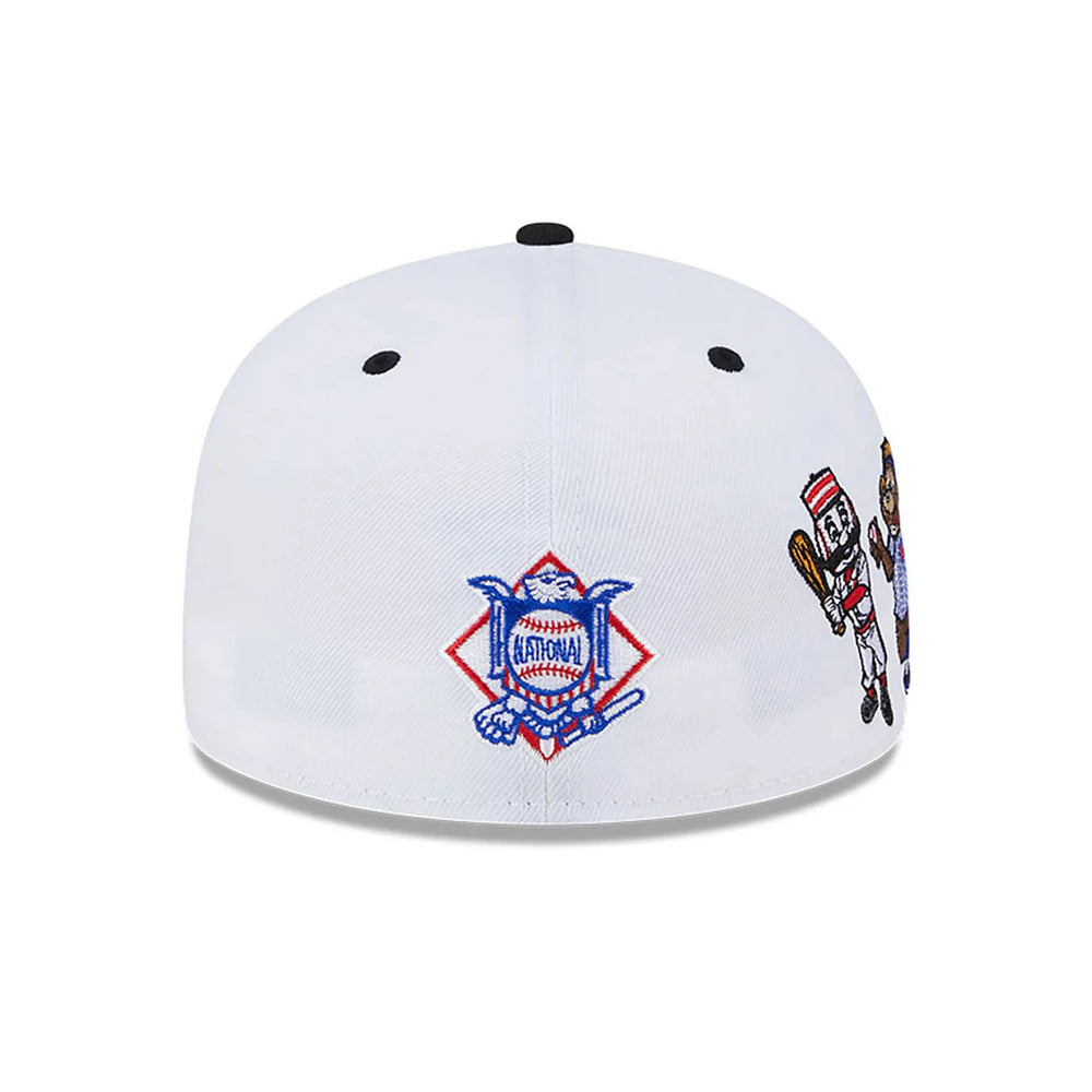 New Era National League Logo MLB League Mascots white/black - Shop-Tetuan