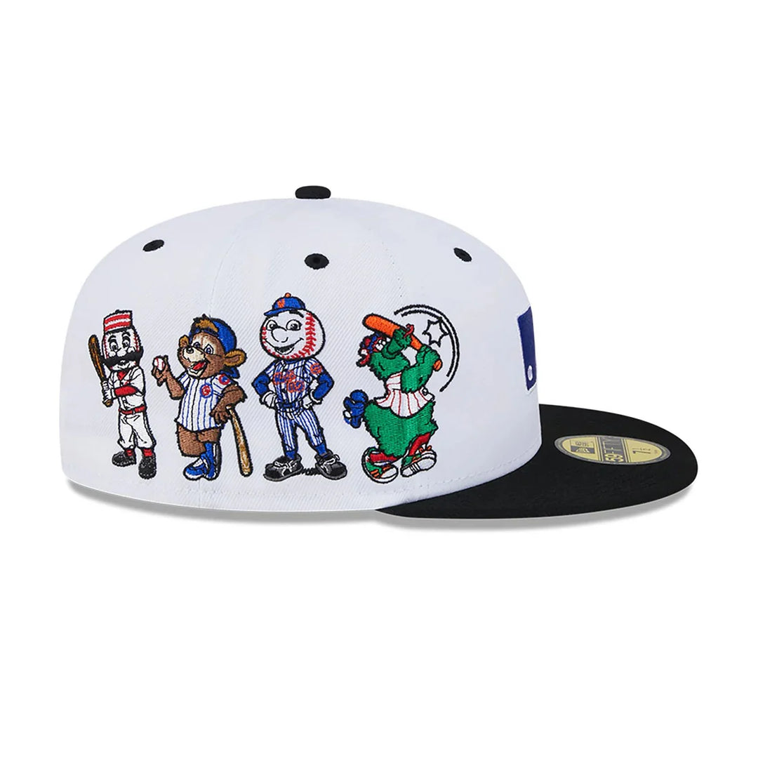 New Era National League Logo MLB League Mascots white/black - Shop-Tetuan