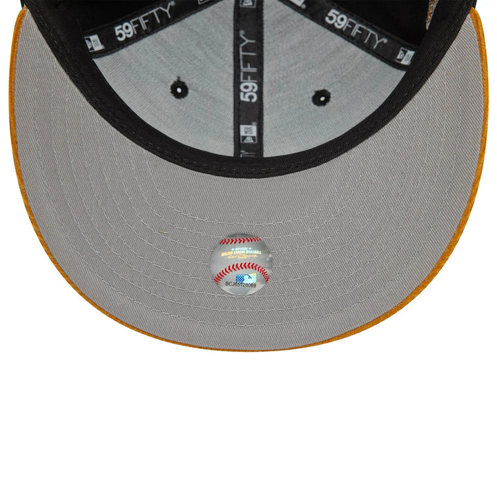 New Era Contrast Cord 59Fifty LA Angels black - Shop-Tetuan