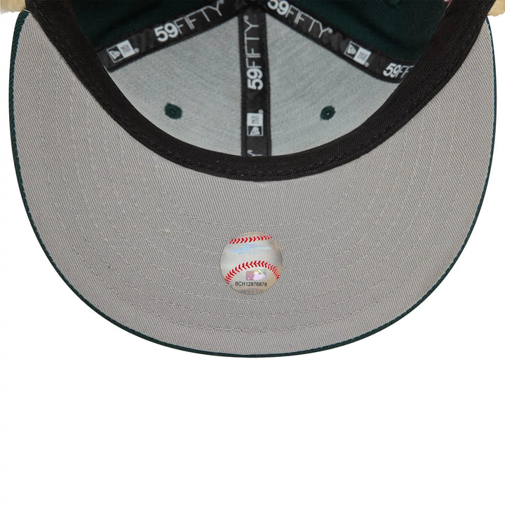 New Era Image Dogear 59Fifty O Athletics dk.green - Shop-Tetuan
