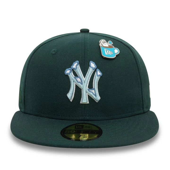 New Era MLB Pin Pack 59Fifty NY Yankees dark green - Shop-Tetuan