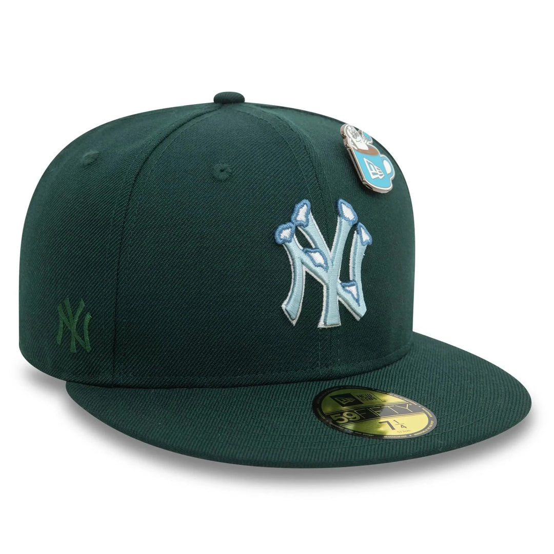 New Era MLB Pin Pack 59Fifty NY Yankees dark green - Shop-Tetuan