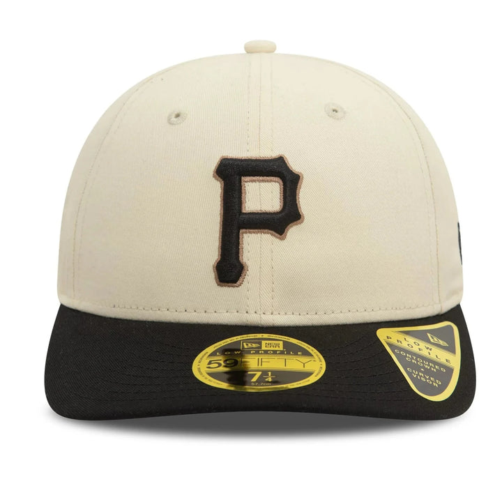 New Era Seasonal World Series 59Fifty Low Profile P Pirates cream - Shop-Tetuan
