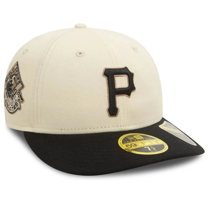 New Era Seasonal World Series 59Fifty Low Profile P Pirates cream - Shop-Tetuan