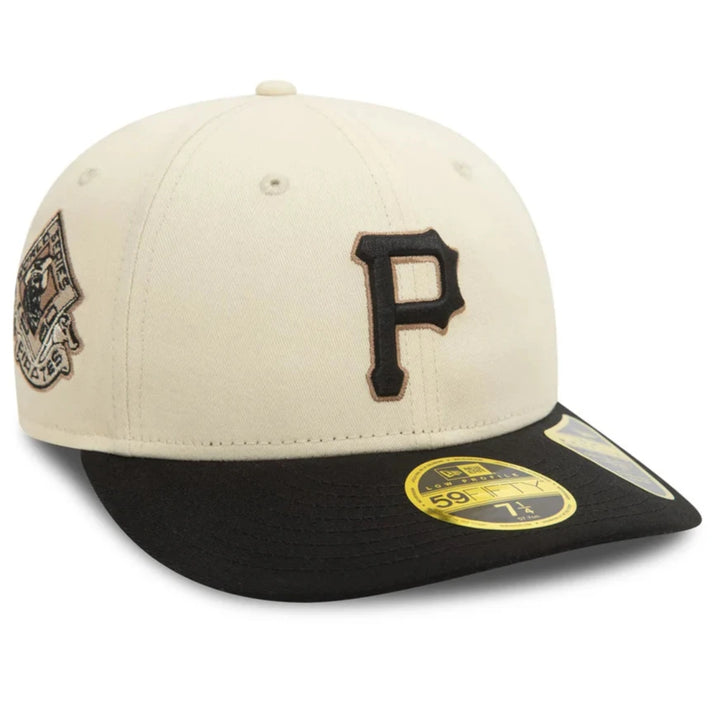New Era Seasonal World Series 59Fifty Low Profile P Pirates cream - Shop-Tetuan