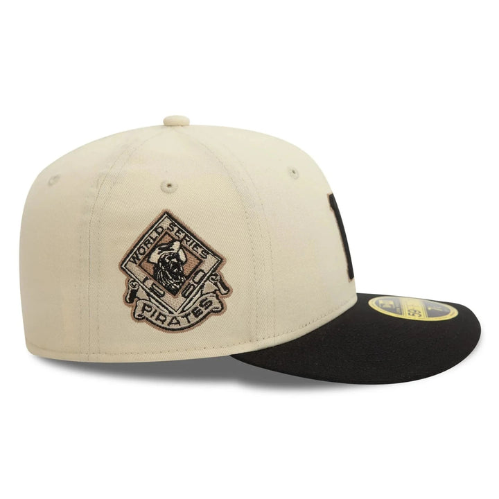 New Era Seasonal World Series 59Fifty Low Profile P Pirates cream - Shop-Tetuan