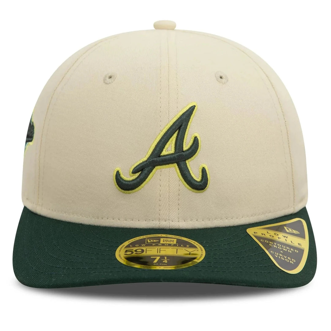 New Era Seasonal World Series 59Fifty Low Profile A Braves cream - Shop-Tetuan