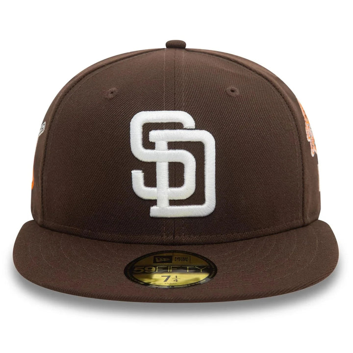 New Era  MLB Cooperstown Patch 59Fifty P Padres brown - Shop-Tetuan