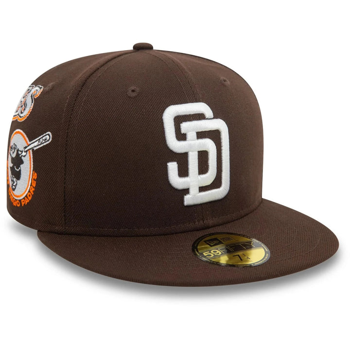 New Era  MLB Cooperstown Patch 59Fifty P Padres brown - Shop-Tetuan