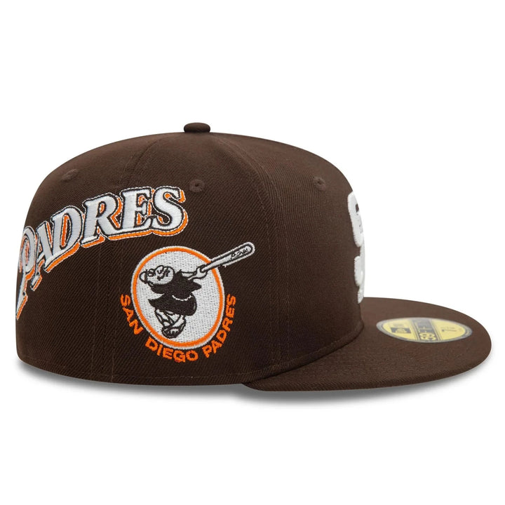 New Era  MLB Cooperstown Patch 59Fifty P Padres brown - Shop-Tetuan