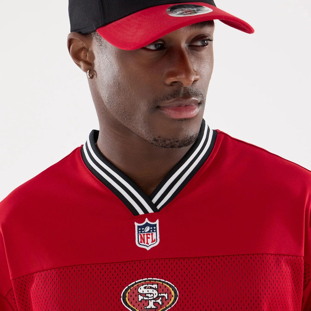 New Era NFL Mesh shirt SF 49ers red - Shop-Tetuan