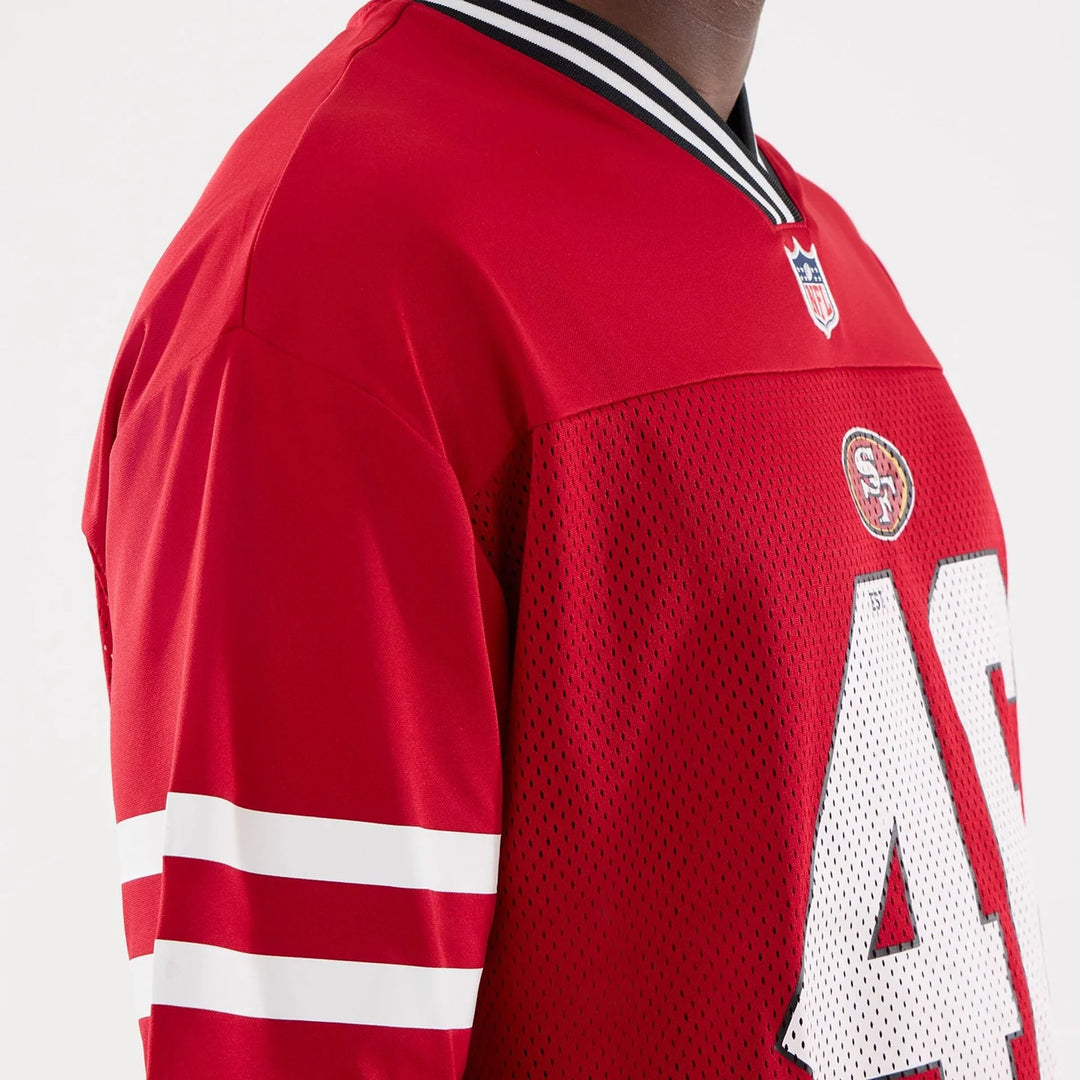 New Era NFL Mesh shirt SF 49ers red - Shop-Tetuan
