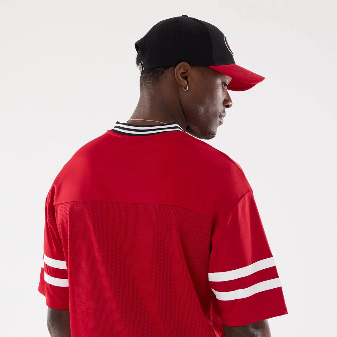 New Era NFL Mesh shirt SF 49ers red - Shop-Tetuan
