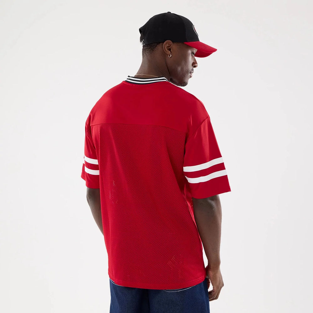 New Era NFL Mesh shirt SF 49ers red - Shop-Tetuan