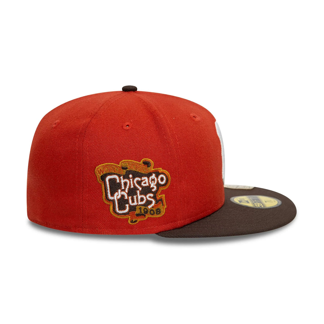 New Era Visor Clip 59Fifty C Cubs red/dk.brown - Shop-Tetuan