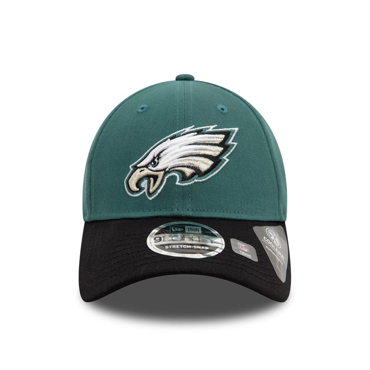 New Era NFL 9Forty Strech Snap cap P Eagles dark green/blk - Shop-Tetuan