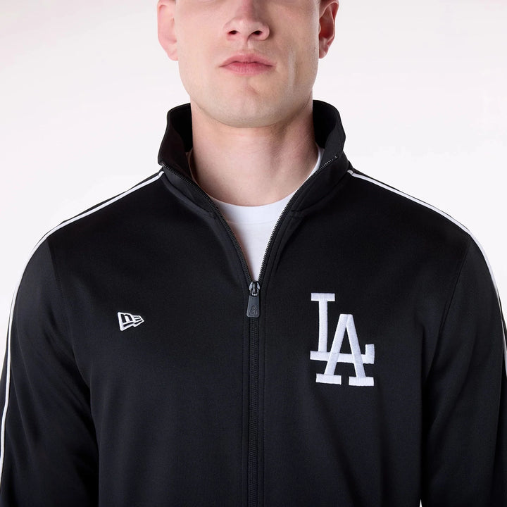 New Era MLB Track Jacket LA Dodgers black - Shop-Tetuan