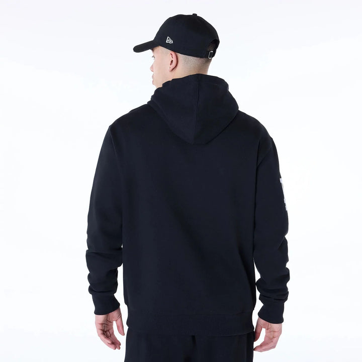New Era MLB Floral Pullover Hoodie LA Dodgers black - Shop-Tetuan